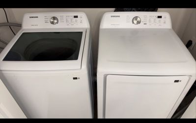 Samsung washer and dryer