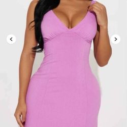 Pink Womens Fashion Nova Dress