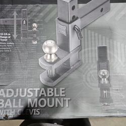New Never Opened Reese Adjustable Ball Mount Hitch
