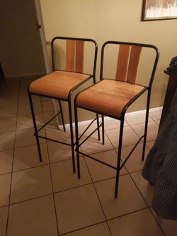 Three High Bar Seats