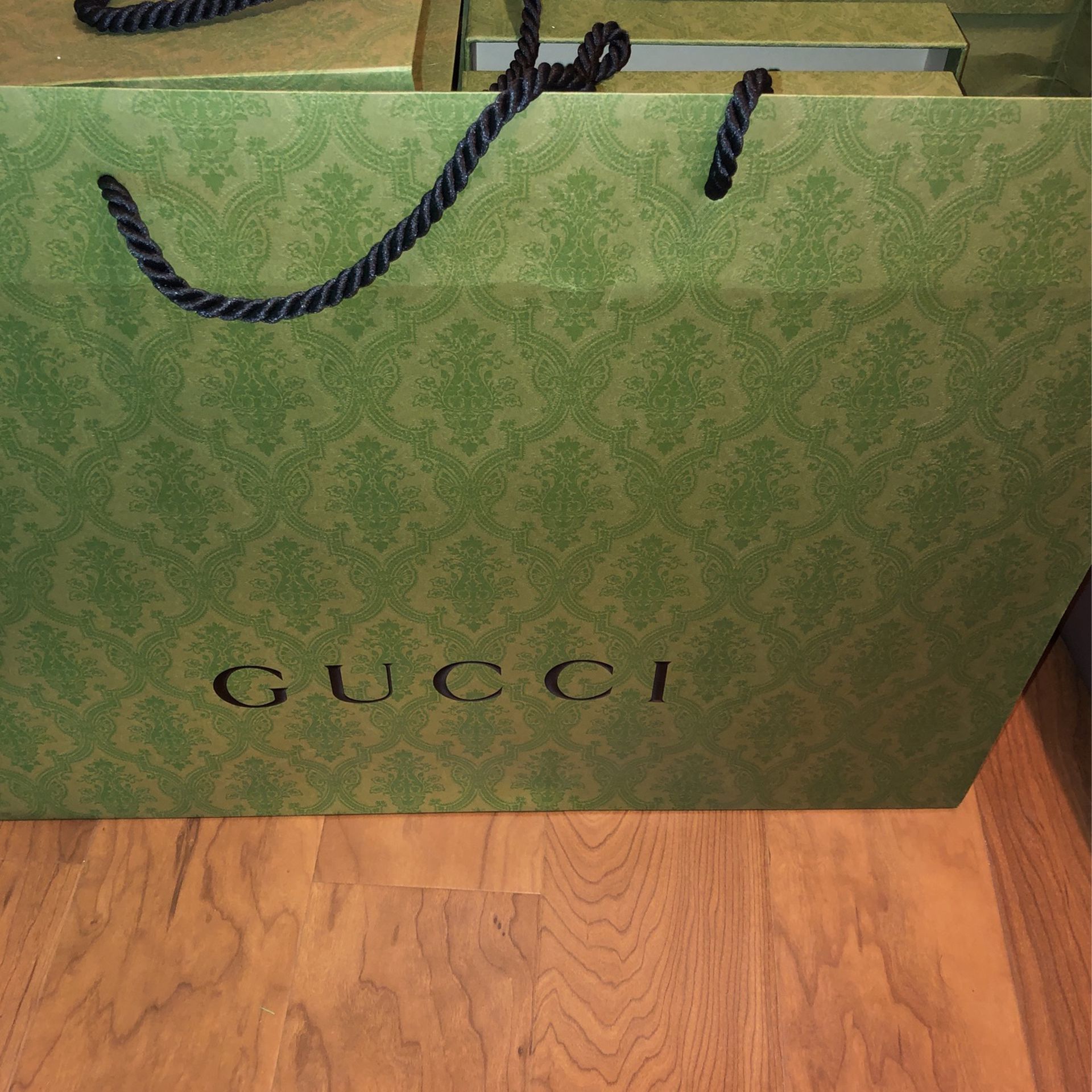 Large Gucci Shopping Bag 23” X 17” 