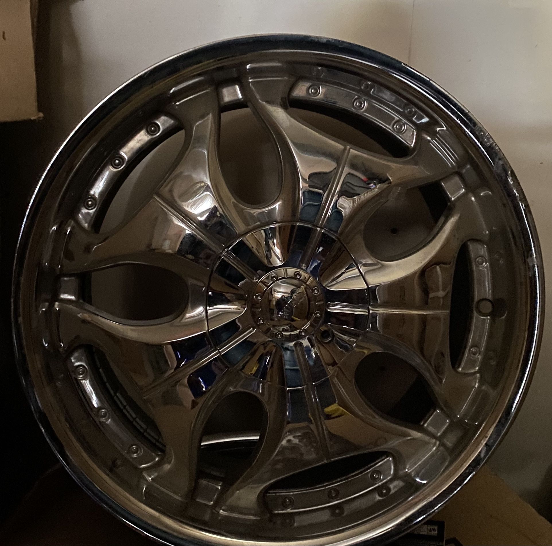 Set of 4 Incubus Alloy 18x7.5 Novocain Rims 5 on 4.5 and 5 on 4 bolt pattern