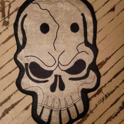 New Skull Rug Halloween Decor