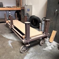 Heavy Duty Steel Material Cart