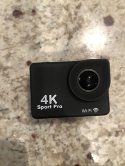 4K Sports Pro (Black), TechCOMM 4K (Blue) cameras