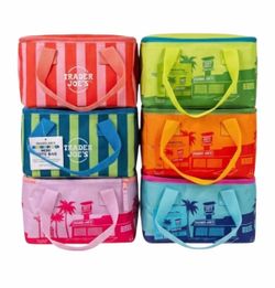 Full Set of 2026 Trader Joes Mini Insulated Totes (Set of 6)