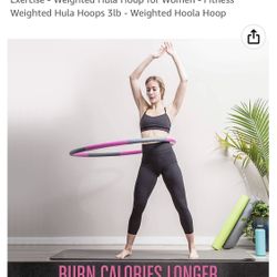 Three Pound Weighted Hula Hoop *NEW*