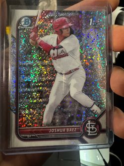 Joshua Baez Bowman Chrome 1st Bowman Speckle Refractor