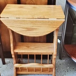 Amish Oak End Table