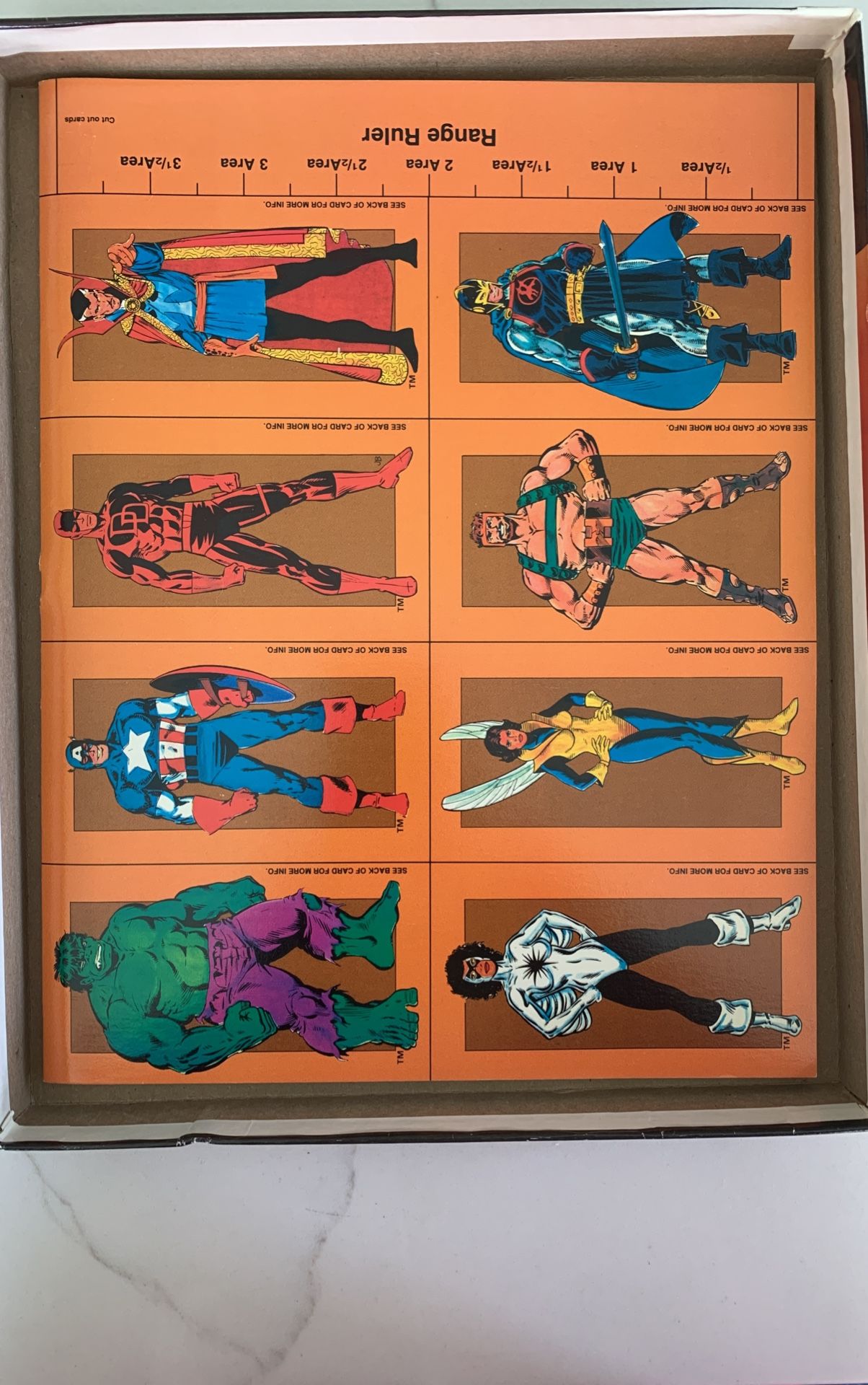 Marvel Super Heroes Advanced Set Vintage