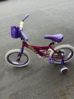 Girls Barbie bike