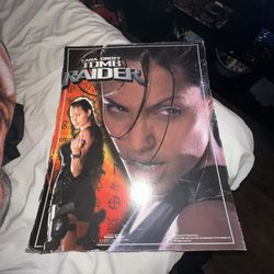 Y2K Lara Croft Tomb Raider Poster 