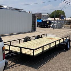 Utility Trailer 16 Foot No Title 