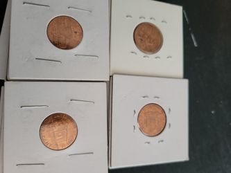 25 PICES One Cent Bicentennial Coleccion 4 Difernts 
