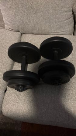 20 lb dumbbells adjustable