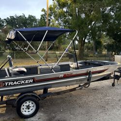 1989 Bass Tracker Pan Fish 16Ft