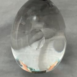 Vintage Crystal Egg