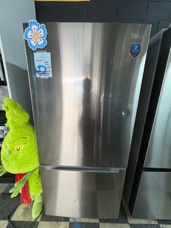 Midea Refrigerator In Stainless Steel