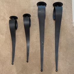 2 Sets Of Unique Candle Holders 