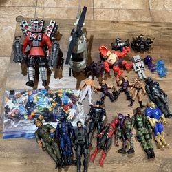 Boy toy figurine bundle