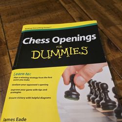 Chess Openings Book Used Good Condition See Pics For Exact Condition 