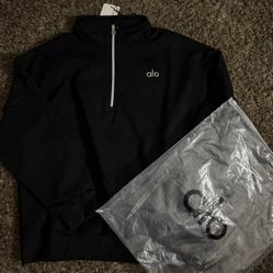 Black Alo Quarter Zip