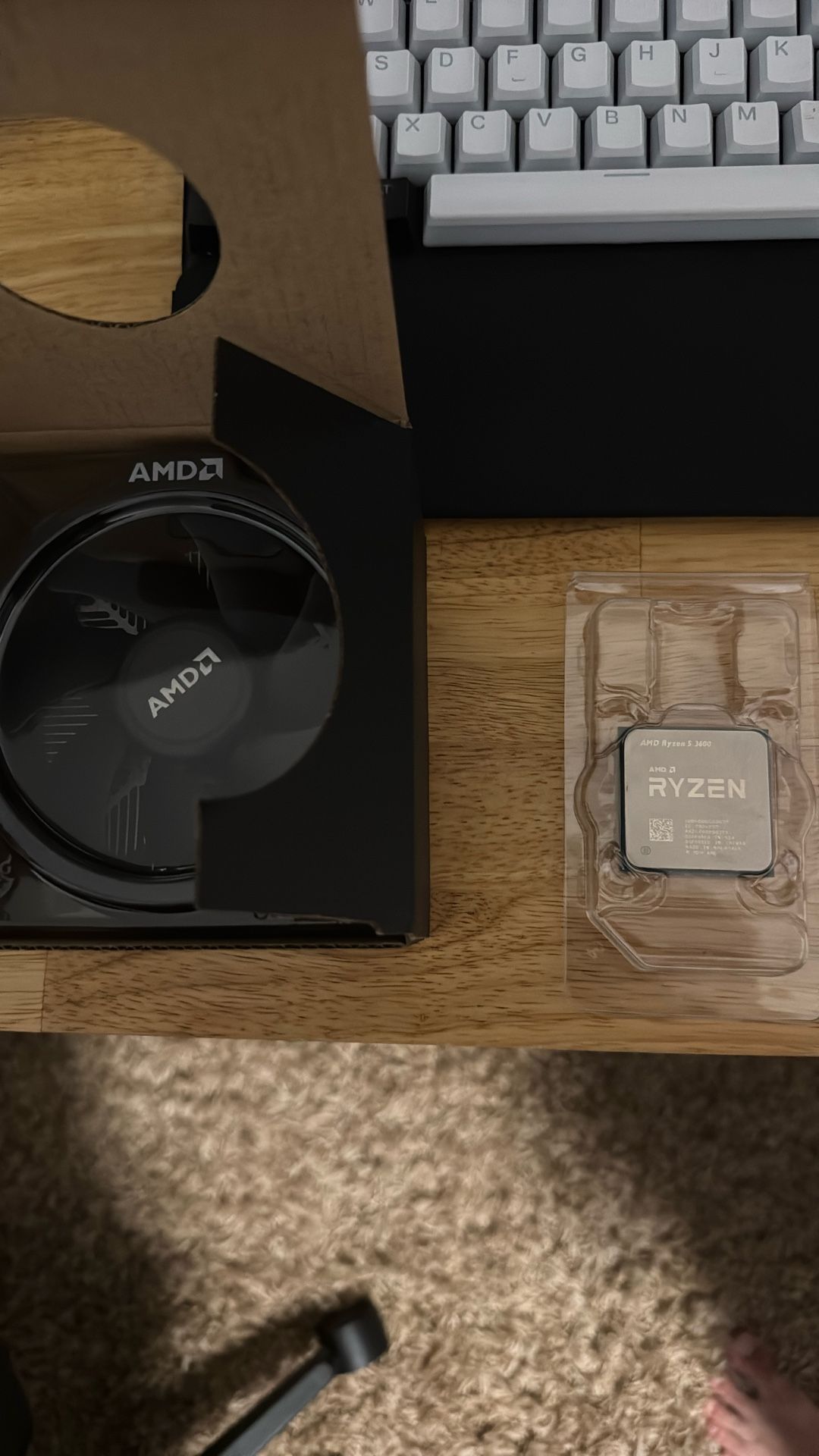 Ryzen 5 3600 with cooler