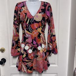 Womens go go dancer 70s costume s/m