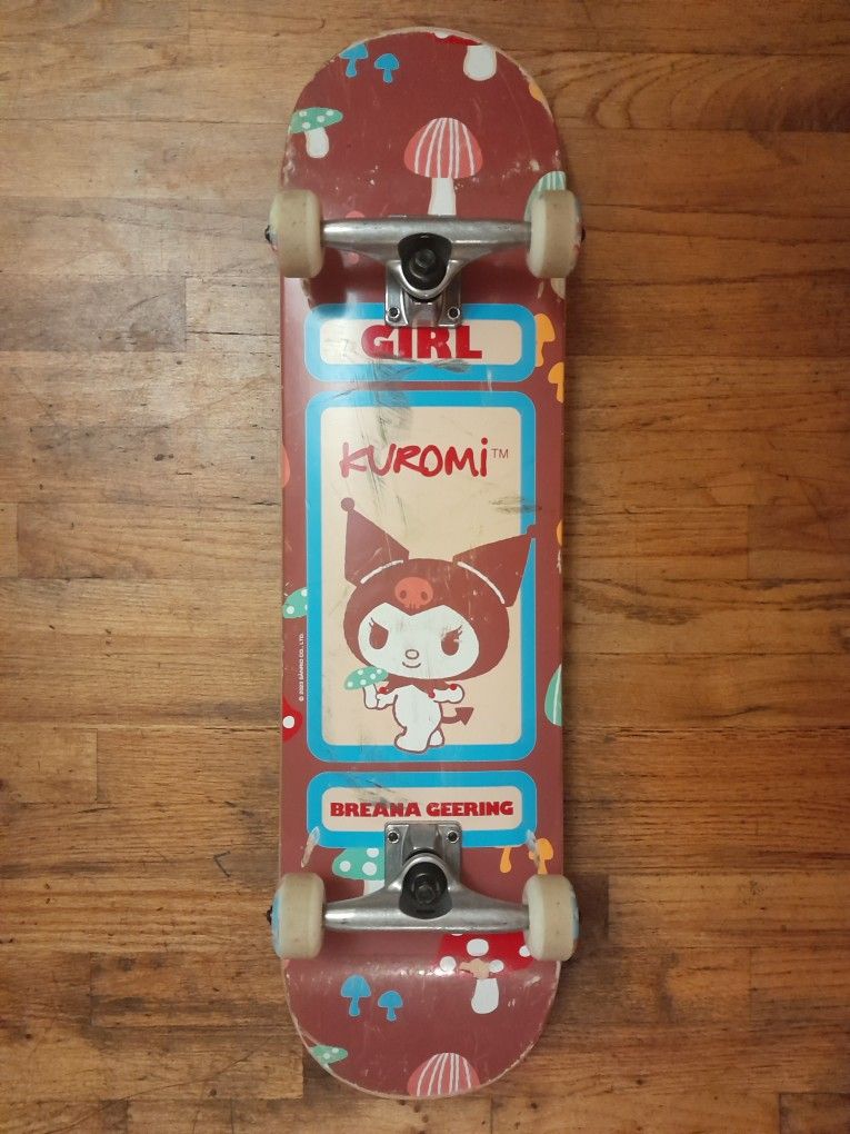 Girl Skateboard Breana Geering Pro Model 8x32"