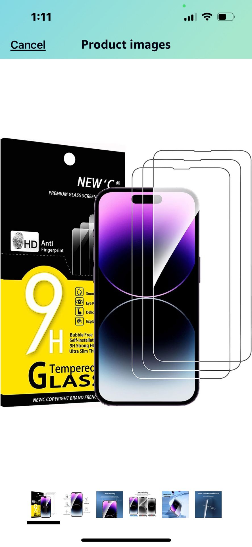 Screen Protector For iPhone 14 Promax