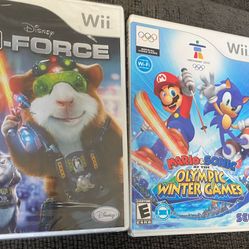 4 Nintendo Wii Games 