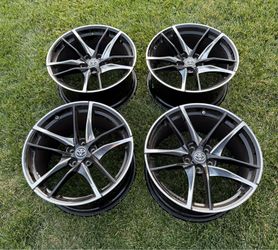 OEM 2022 Toyota GR Supra 3.0 Premium Wheels 19x9/19x10 5x112 Set of 4 – Like New (No Tires)