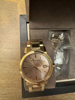 Burberry Women’s Watch Gold Color
