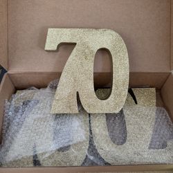 Gold Number 70 