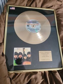 Beatles For Sale Gold Vinyl #15 Of 50 Limitied Edition