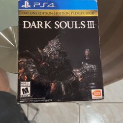 Dark Souls 3 Day One Edition (PS4)