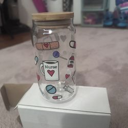Nurse glass cup