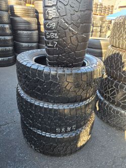 285/60/18 (4) tires Installation and balance
