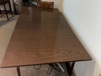 Table and 4 chairs $50 OBO