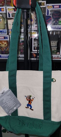 Goofy canvas tote bag. Bought at Disneyland.