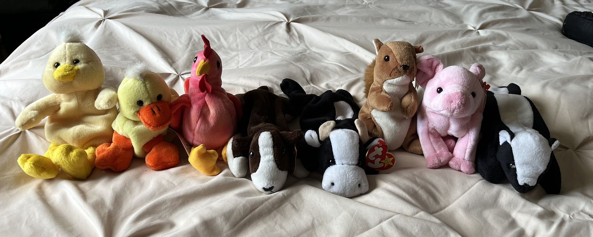 Ty Beanie Babies - Farm Animals