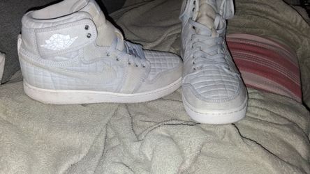 Air Jordan AJKO  Quilted High Pure Platonm Size 9