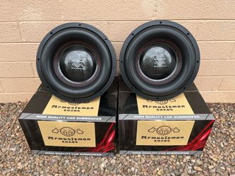 Mrmusicman BASS MACHINE 12 inch subwoofers -$300