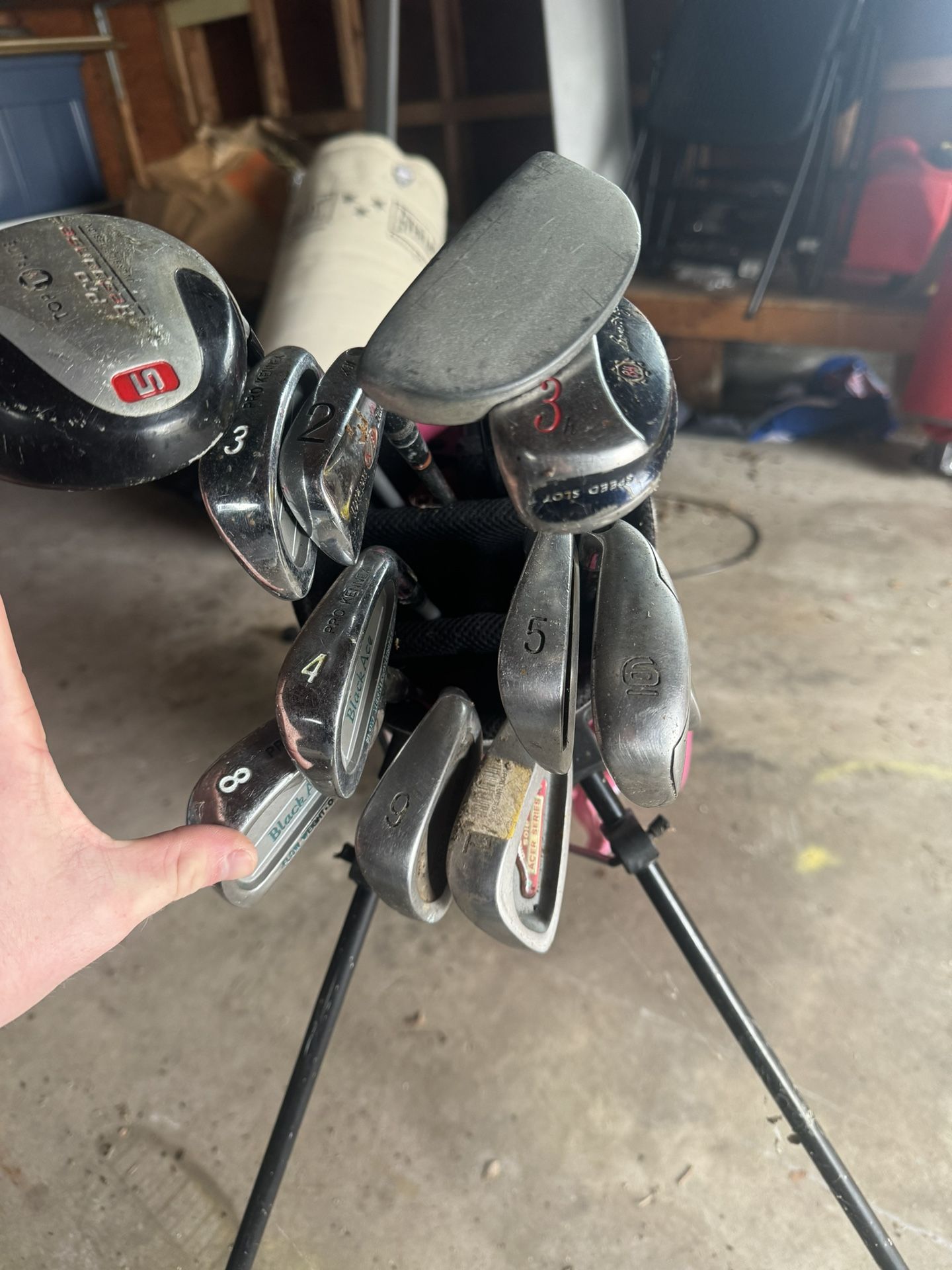 Full Set Of Golf Clubs