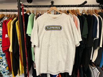 PLEASURES Mania Logo Graphic T-Shirt Size 2XL