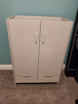 IKEA Idasen Cabinet 31.5" W x 46" H x 17.75" D -With 2 Doors & 2 Drawers