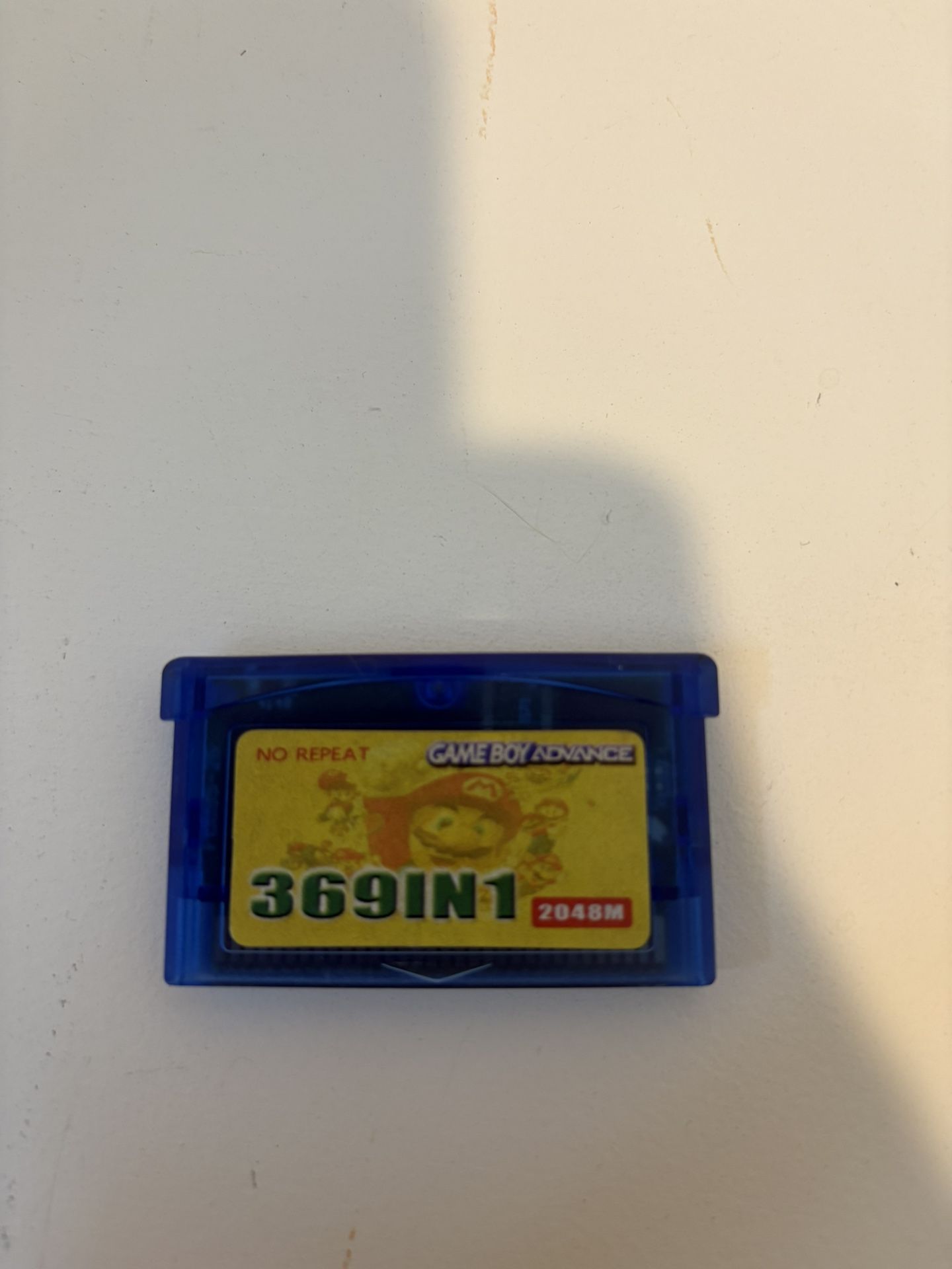369 In One Cartridge For Gameboy Advance