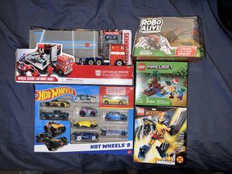 Lot of boys toys brand new still sealed in the package