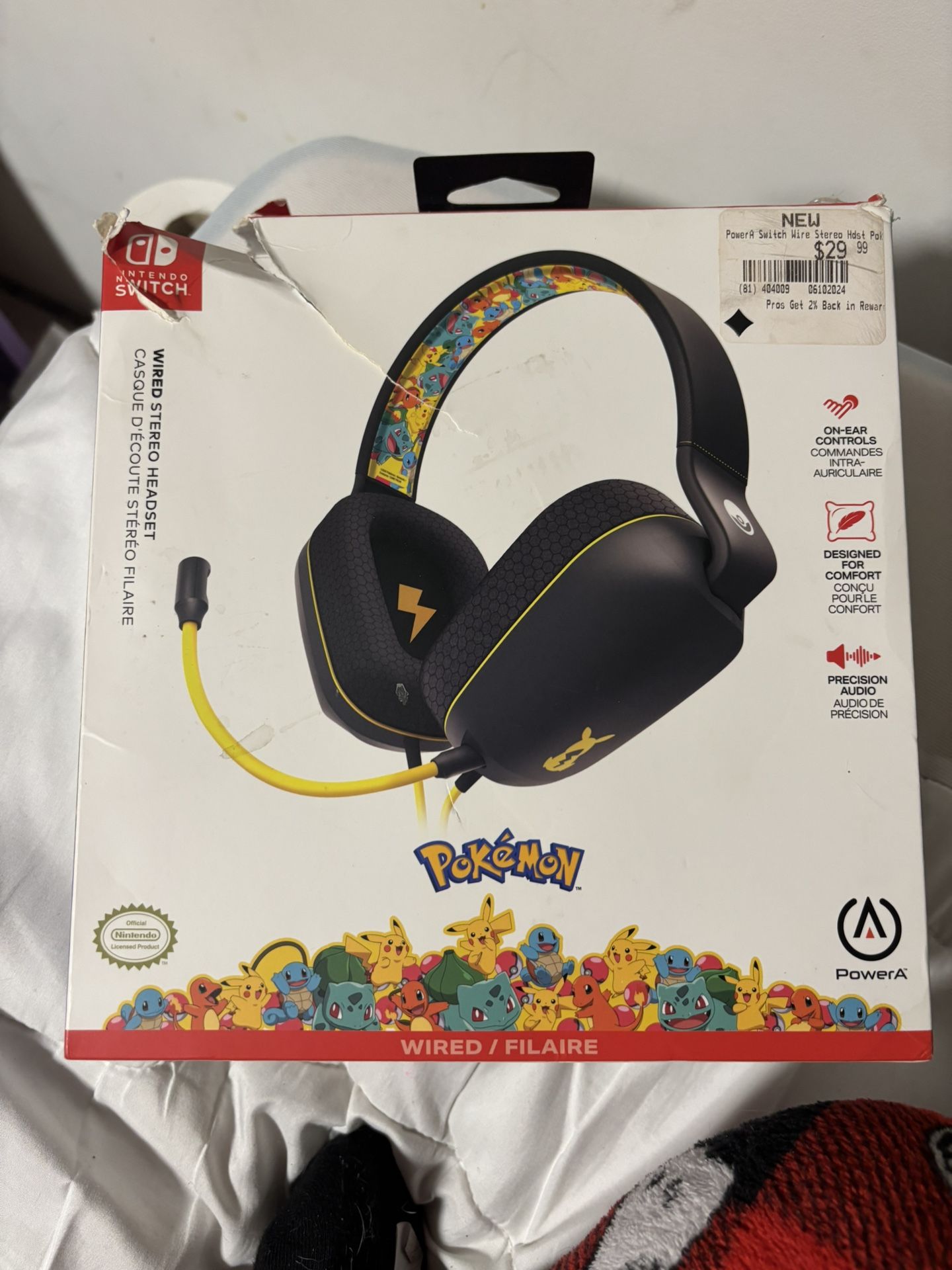 Pokemon Nintendo Switch Headset