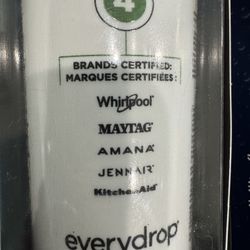 FRIDGE WATER FILTERS : 5 everydrop FRIDGE ICE AND WATER FILTERS, compatible with whirlpool, maytag, amana, jenn air, kitchen aid  